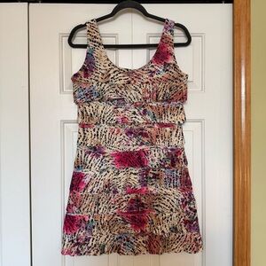 Isle Apparel Ruffle Mini Dress